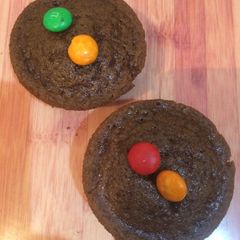 Hidden ingredient chocolate muffin A picture of Hidden ingredient chocolate muffin.