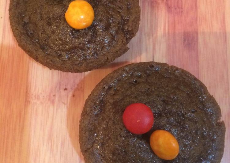 Hidden ingredient chocolate muffin