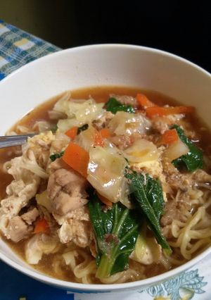 Foto resep Mie rebus homemade
