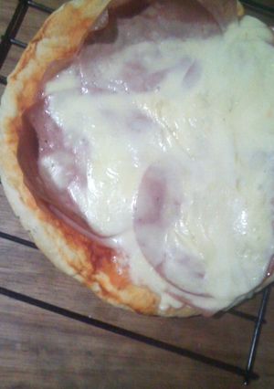 Una foto de Pizza