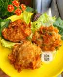 Bánh Nấm Cà Rốt Thịt Xay Cho Bé