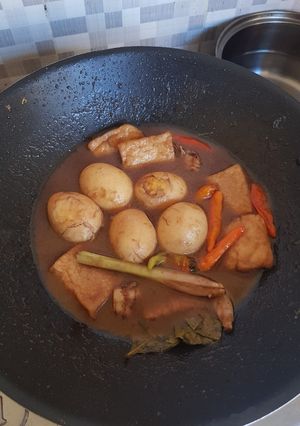 Foto resep Semur Telor Tahu hemat sederhana
