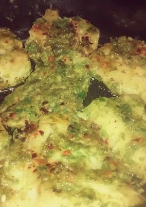 A picture of Basa Fish Fry with Parsley & Garlic.