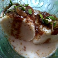 Dahi Bhalla kulfi A picture of Dahi Bhalla kulfi.