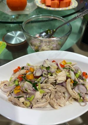Foto resep Skinny Ayam Sambal Matah (versi diet)