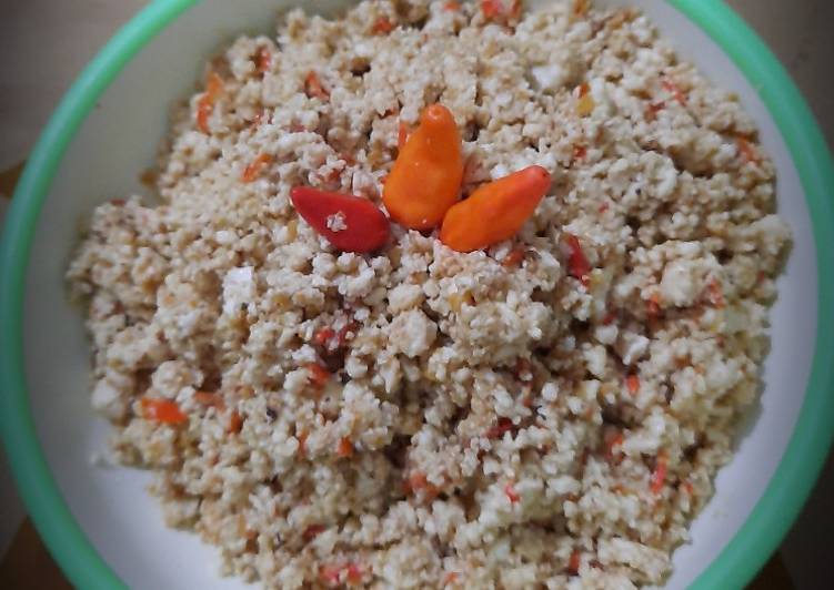 Resep Tahu putih orak arik, Lezat Sekali