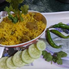 A picture of Vegetable Desi Biryani (Tahiri).