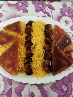 عکسی از دستور کلم پلو شیرازی