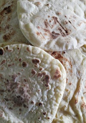 صورة لوصفة خبز عربي