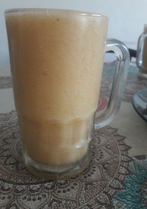 Una foto de Licuado multifrutas con zanahoria