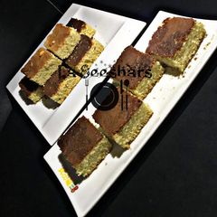 A picture of Basbousa.