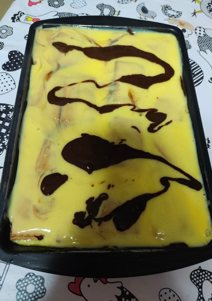 Una foto de Tarta de galleta "estilo tarta de la abuela" a mi manera