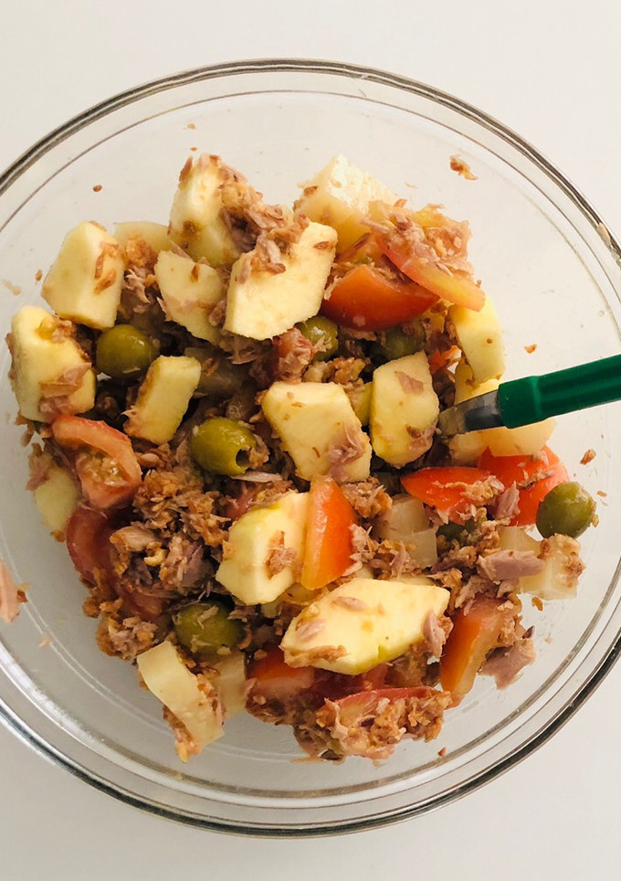 Una foto de Ensalada maxi-rápida!!!
