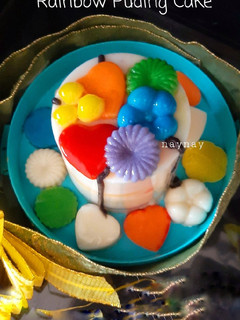 Foto resep Rainbow Puding Cake
