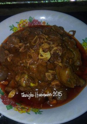 Foto resep Ati Ayam Bumbu Rujak
