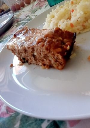 Una foto de Pastel de carne!