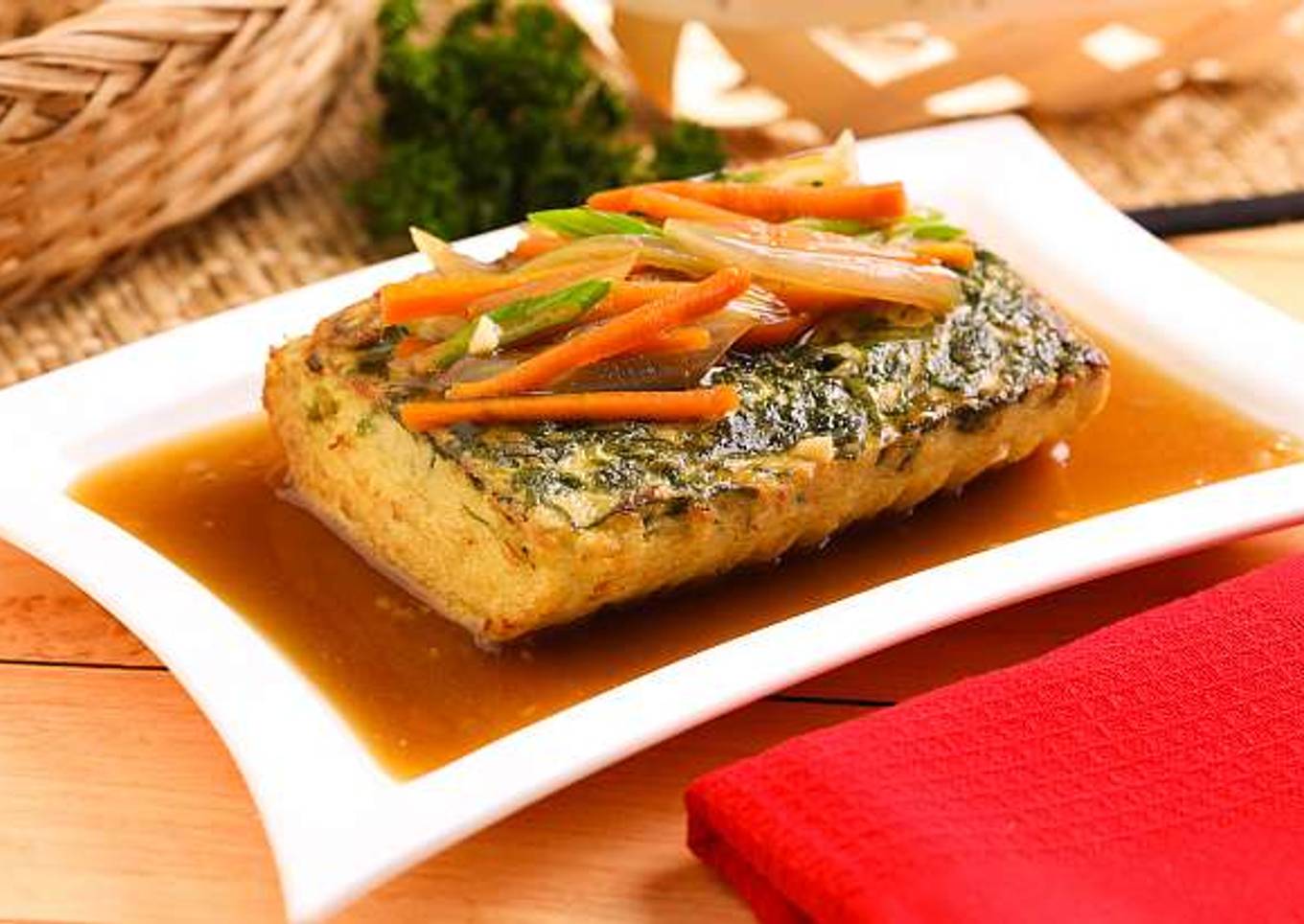 Resep Tahu Bayam Saus Tiram