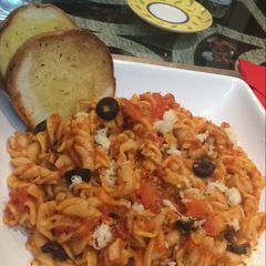 Red Sauce pasta A picture of Red Sauce pasta.
