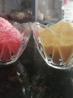 عکسی از دستور پودر نارگیل رنگی برای تزئین کیک وشیرینی 🍩