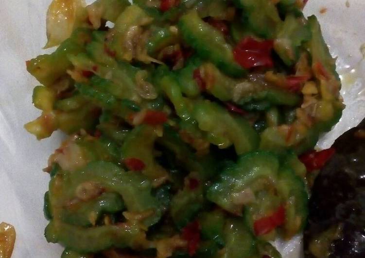 Resep Sambel Pare Rebon, Bikin Ngiler