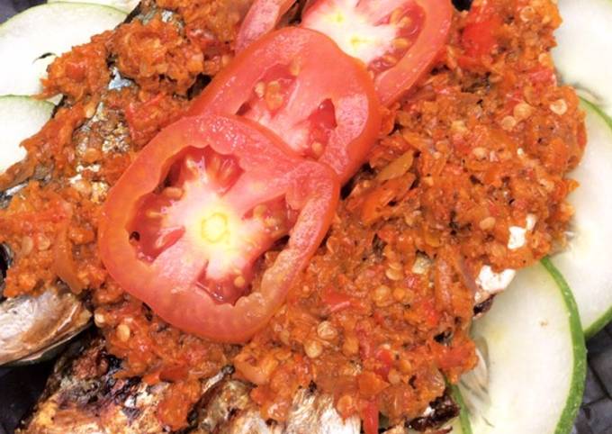 Resep Ikan Oci Ikan Kembung Bakar Rica By Amyk2 Kitchen Oleh Amyk2