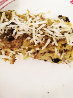 Una foto de Torta de guatila con harina de avena y quinoa