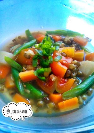 Foto resep Sop Kacang Hijau (Untuk Diet, rendah Kolesterol)