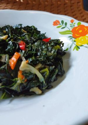 Foto resep Tumis daun pepaya jepang