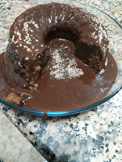 Una foto de Increíble volcán de chocolate gigante