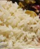 Arroz seco super rápido na Bimby