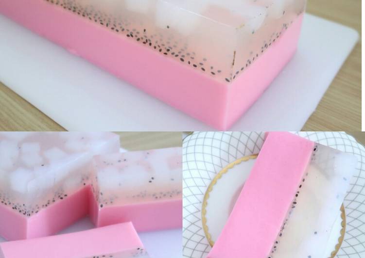 Cara Gampang Membuat Puding kaca nata de coco✨ Anti Gagal