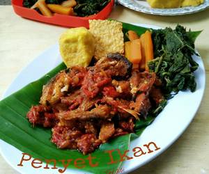 Resep mudah Penyet Ikan Sambal Asam Terasi Enak Sederhana