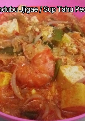 Foto resep Sundubu Jjigae / Sup Tahu Pedas Ala kadarnya