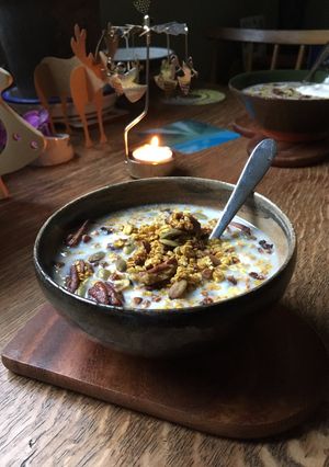 A picture of Pumpkin & Turmeric Granola.