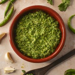 Coriander & Mint Chutney A picture of Coriander & Mint Chutney.