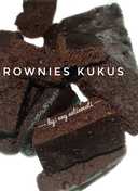 Brownies Kukus Coklat Simple (Tanpa Mixer)