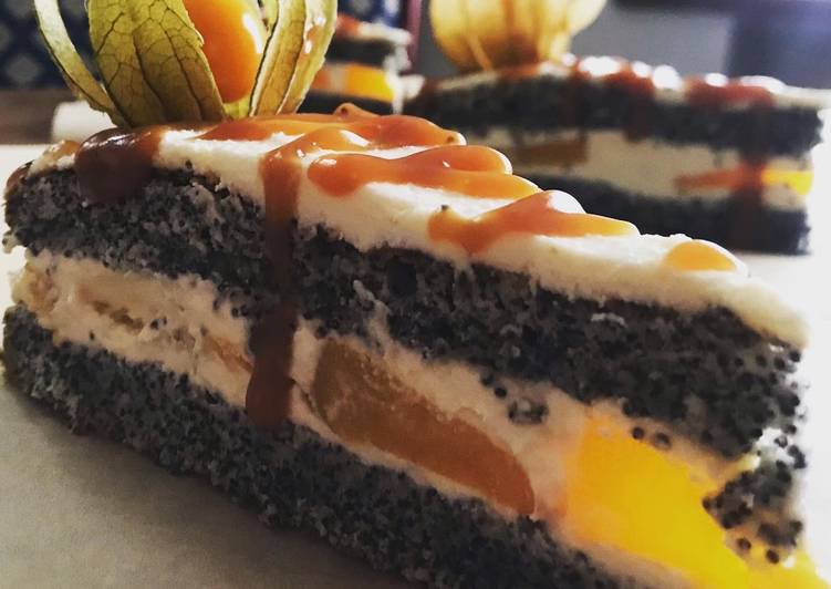 Poppy curd cake Poppy curd cake