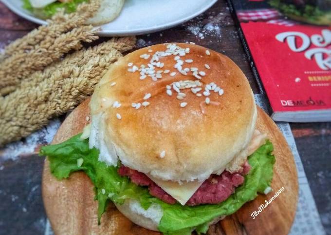 Resep: Krabby Patty (Beef Burger) Untuk Pemula