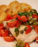 Quick & Easy No-Cook Mediterranean Tomato Melange for Fish & Chicken