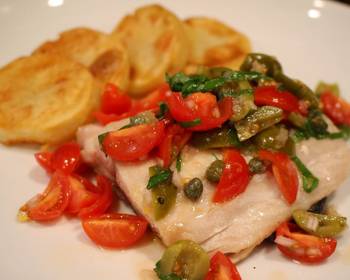 Update, Prepare Recipe Quick  Easy NoCook Mediterranean Tomato Melange for Fish  Chicken Very Delicious