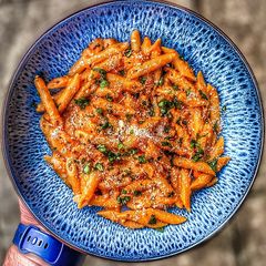 A picture of Penne alla vodka.