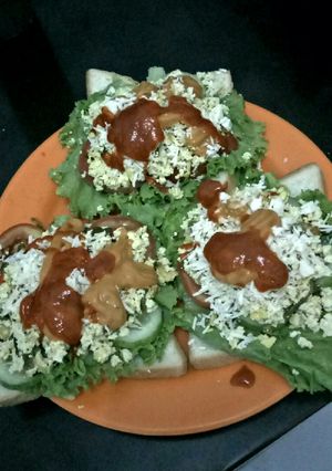 Foto resep Sandwich Tahu Keju Tanpa Penyedap Rasa