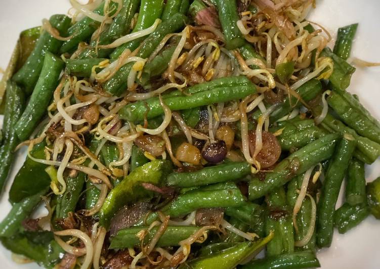 Tumis Kacang Panjang & Tauge ala Tiger Kitchen