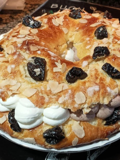 Una foto de Roscón de reyes sencillo