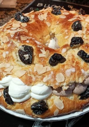 Una foto de Roscón de reyes sencillo