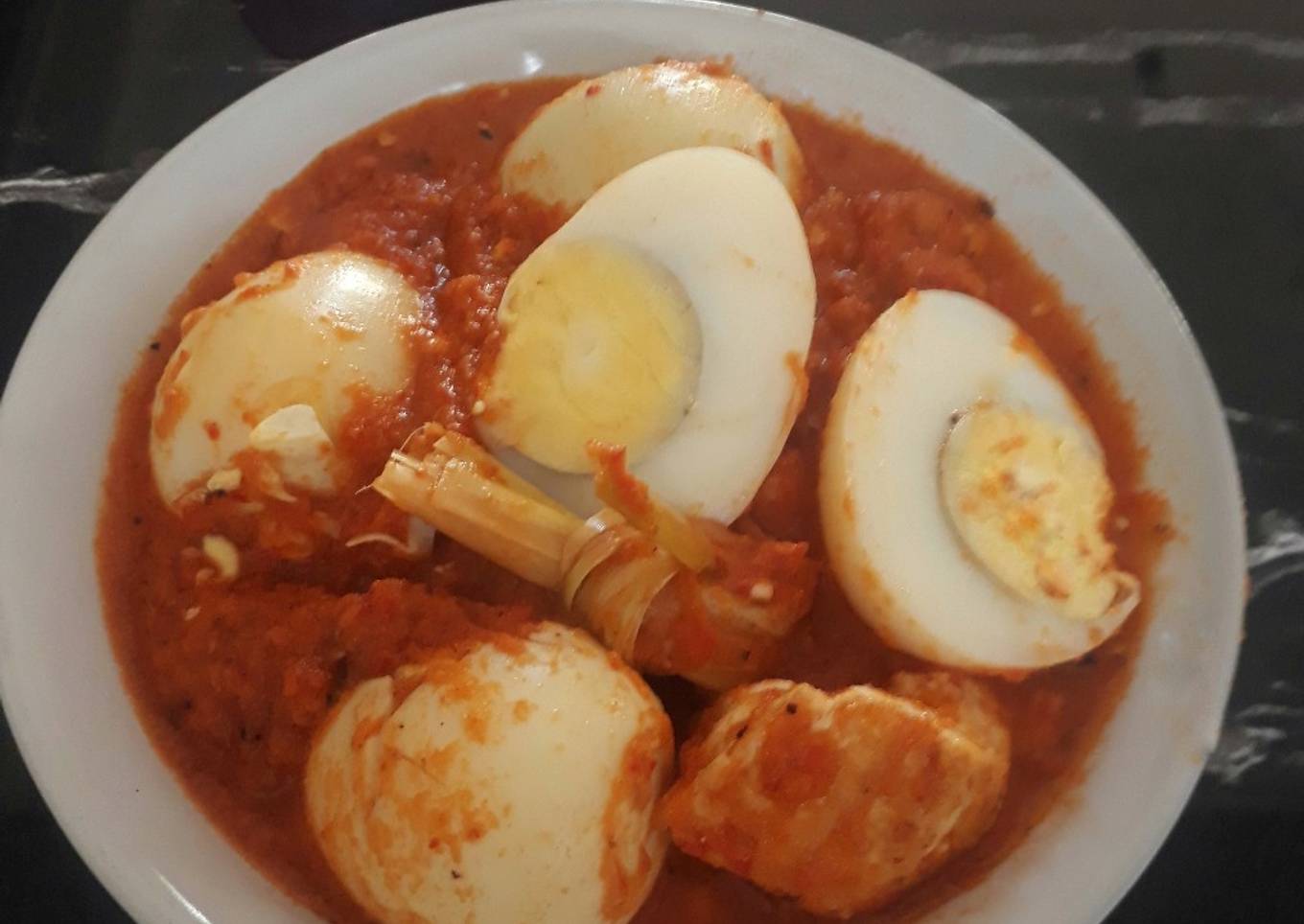 Telur Tahu Bumbu Bali