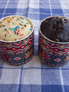 A picture of Eggless Mug Cake.