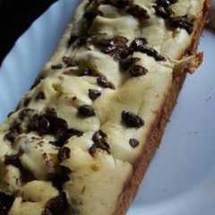 Una foto de Budín de vainilla con chips