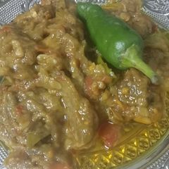 A picture of Turai ki bhaji.