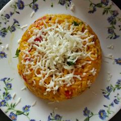 A picture of Mumbai Street style Tawa Pulav.